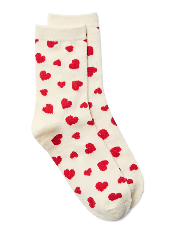Red Hearts Socks