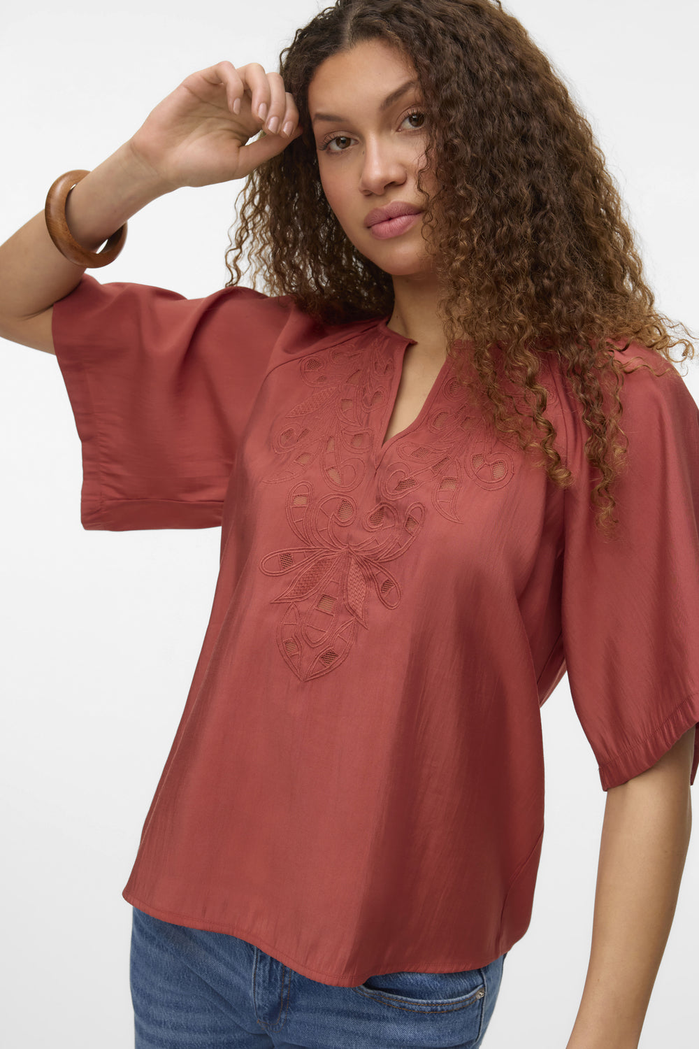 Embroidered Top