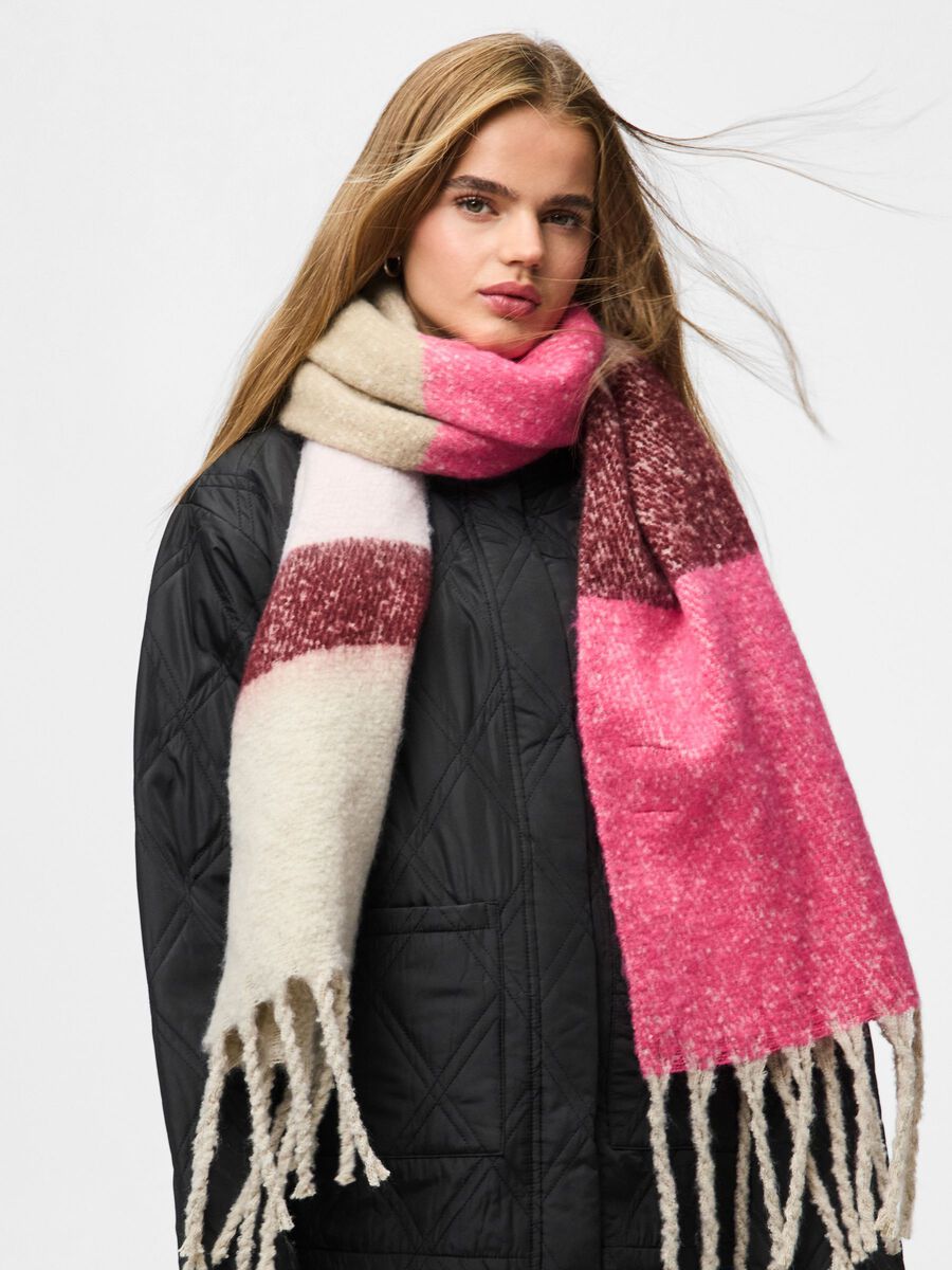 Checked Scarf