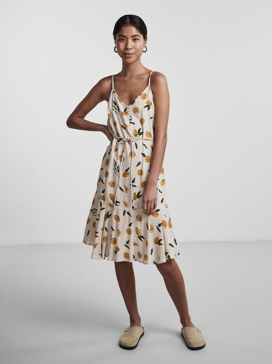 Lemon Print Dress