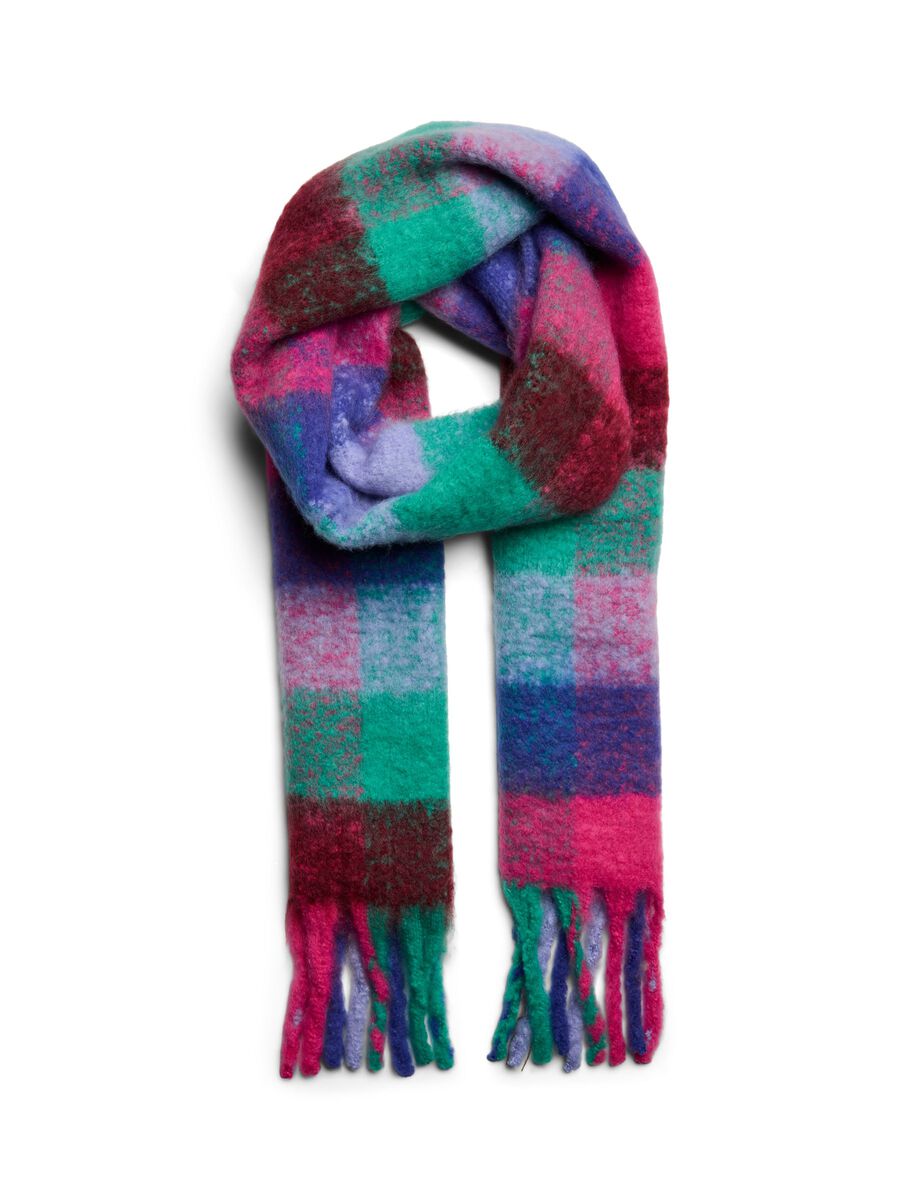 Brushed Check Scarf