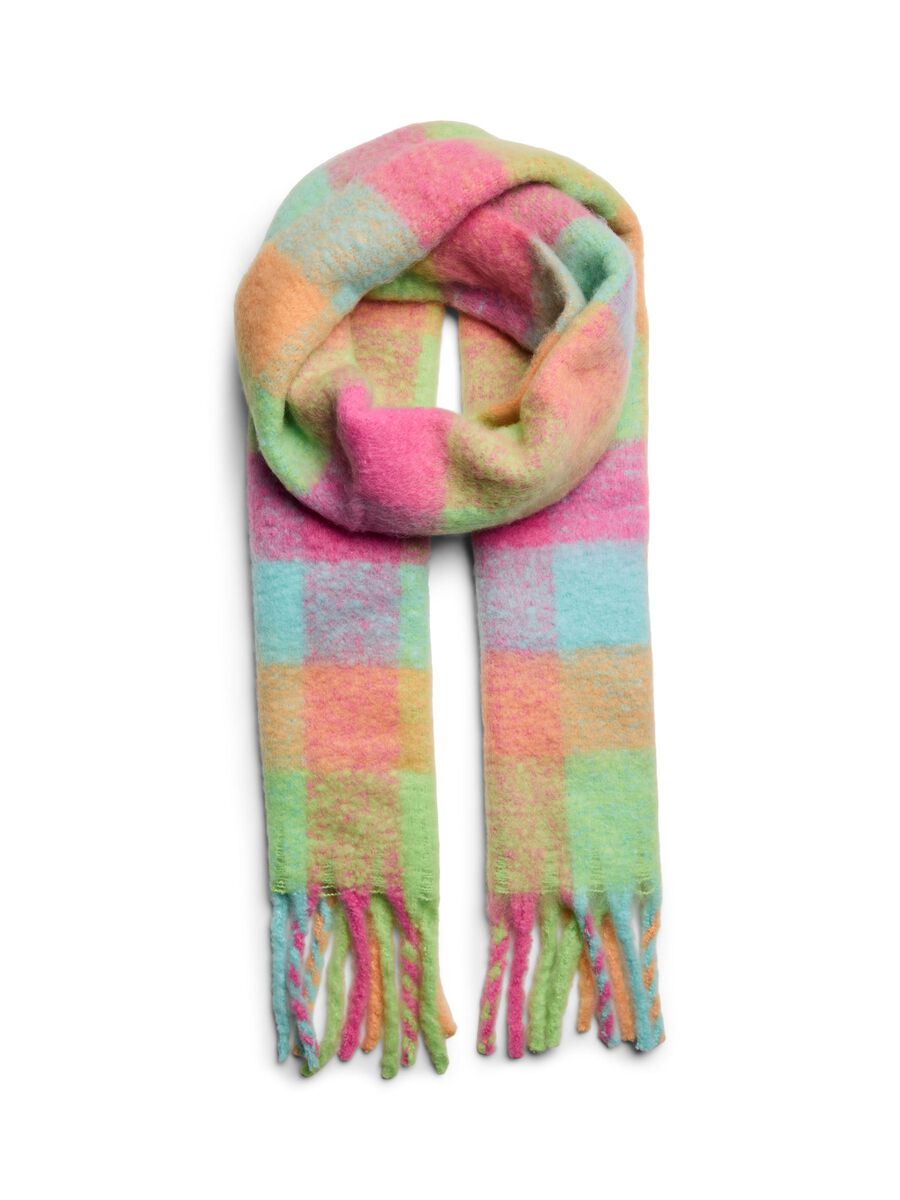 Brushed Check Scarf