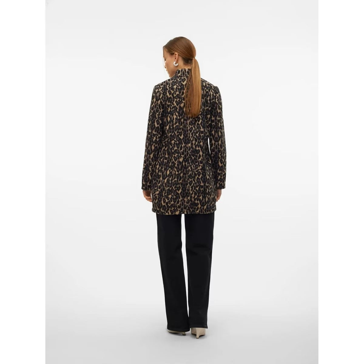 Brushed Katrine Leopard Print Jacket