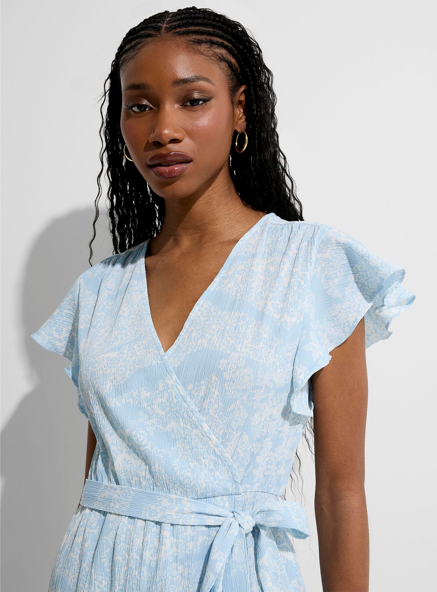 Long Wrap Dress
