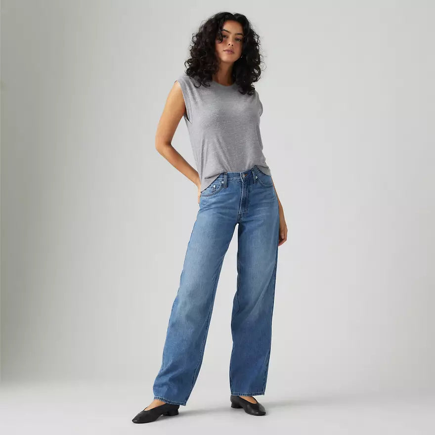Levi's Baggy Dad Heavy Check