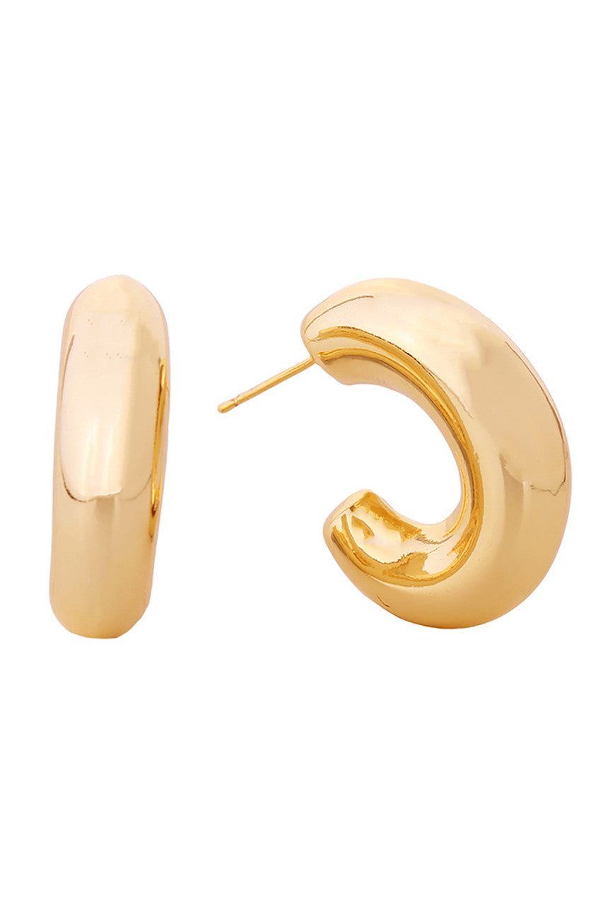 14K Gold Dipped Hope Earrings