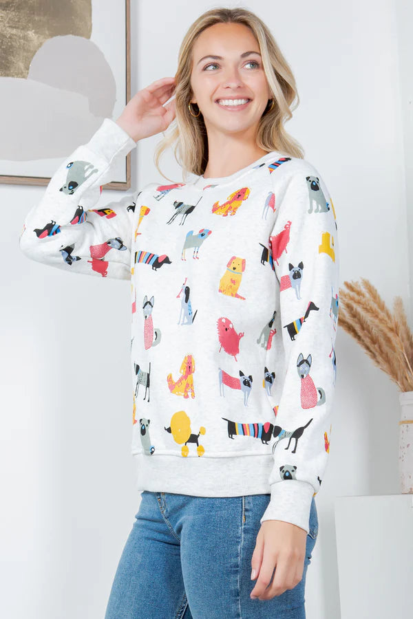 Colourful Dog Sweatshirt