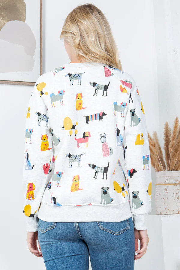 Colourful Dog Sweatshirt