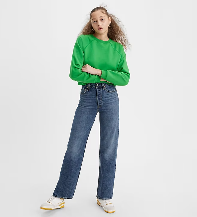 Levi s Ribcage Full Length Valley View Jeans Exposure Clothing