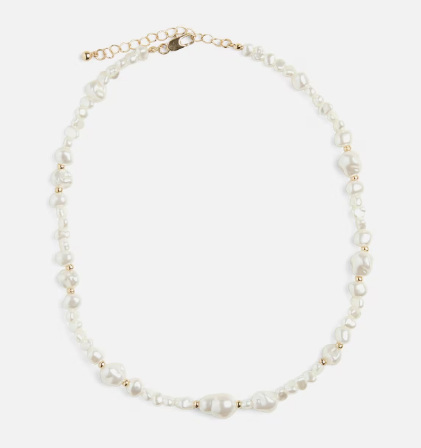 Faux Pearl Necklace