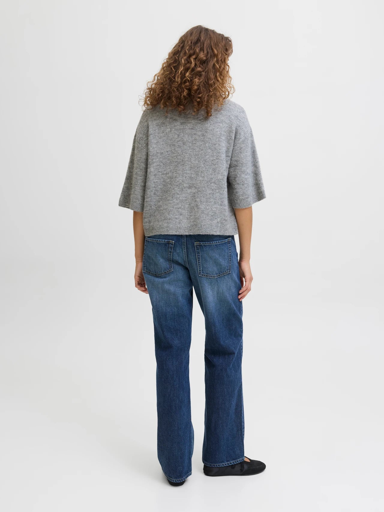 Short Sleeved Knit Cardigan
