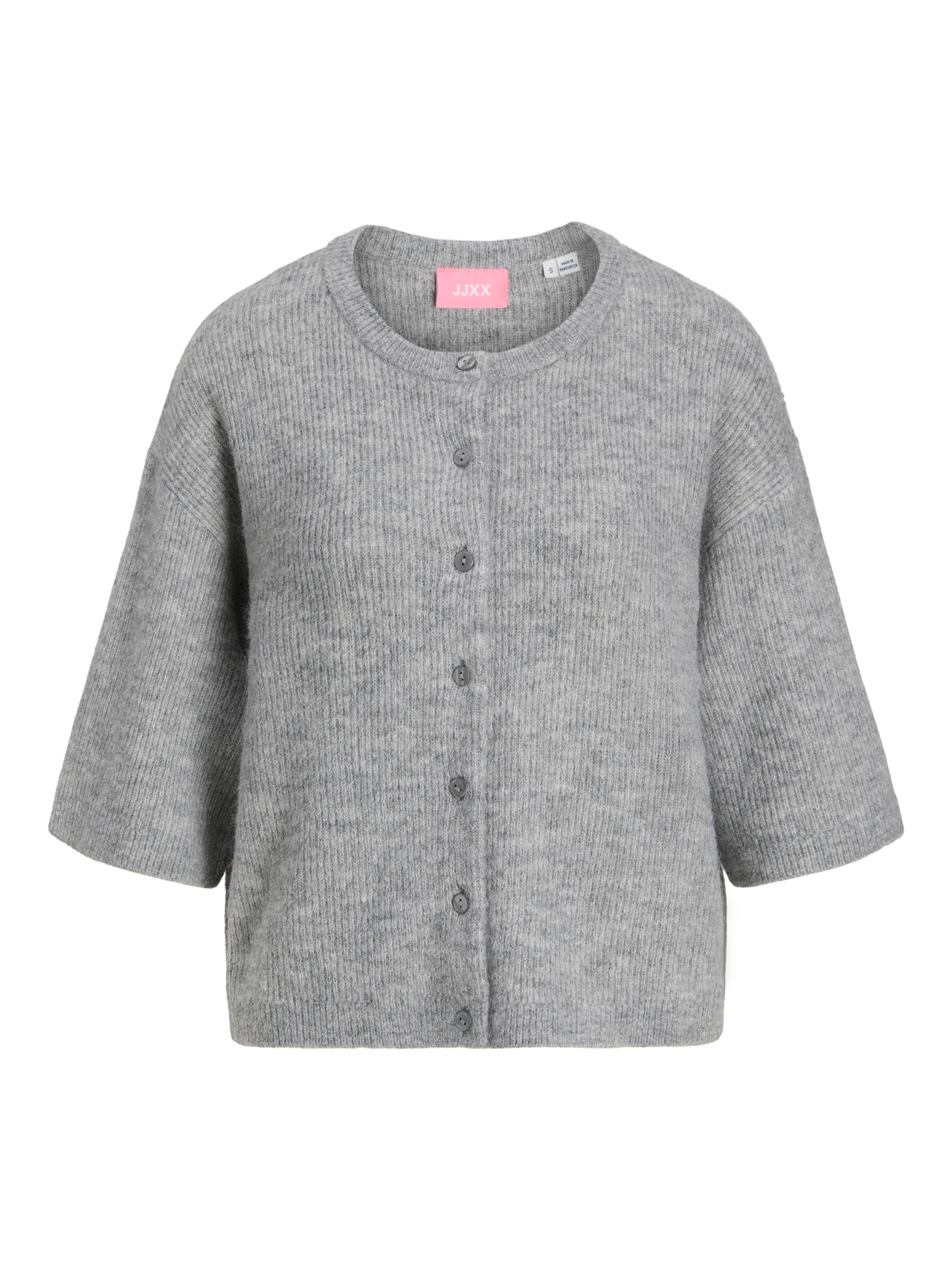 Short Sleeved Knit Cardigan