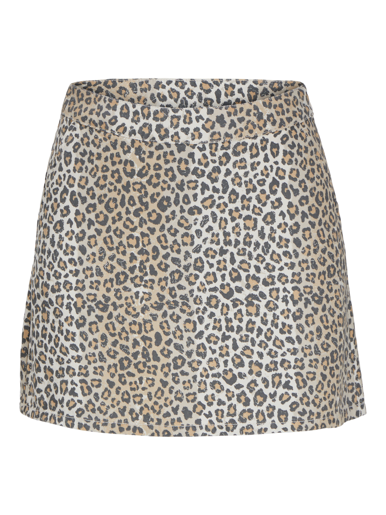 Leopard Cotton Skirt