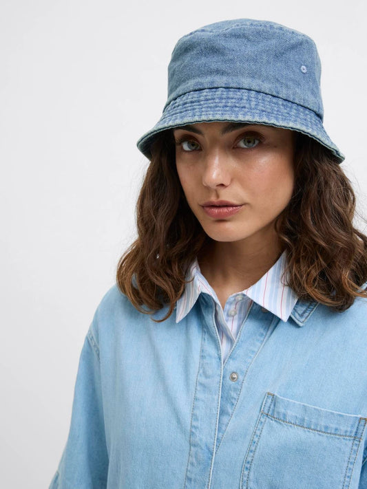 Denim Bucket Hat