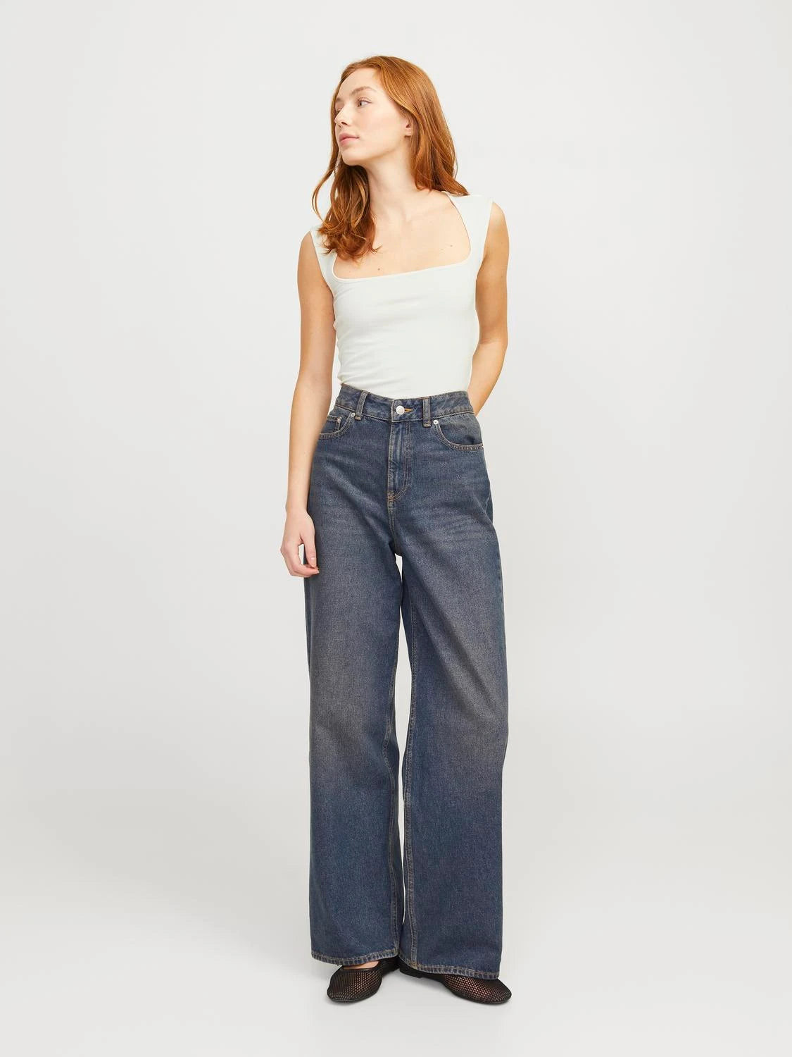 Square Neck Cotton Top
