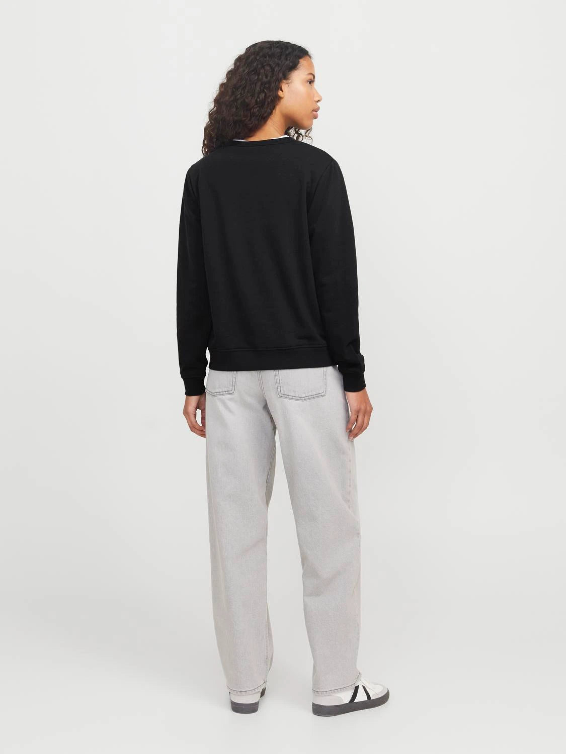 Cotton Solid Sweatshirt