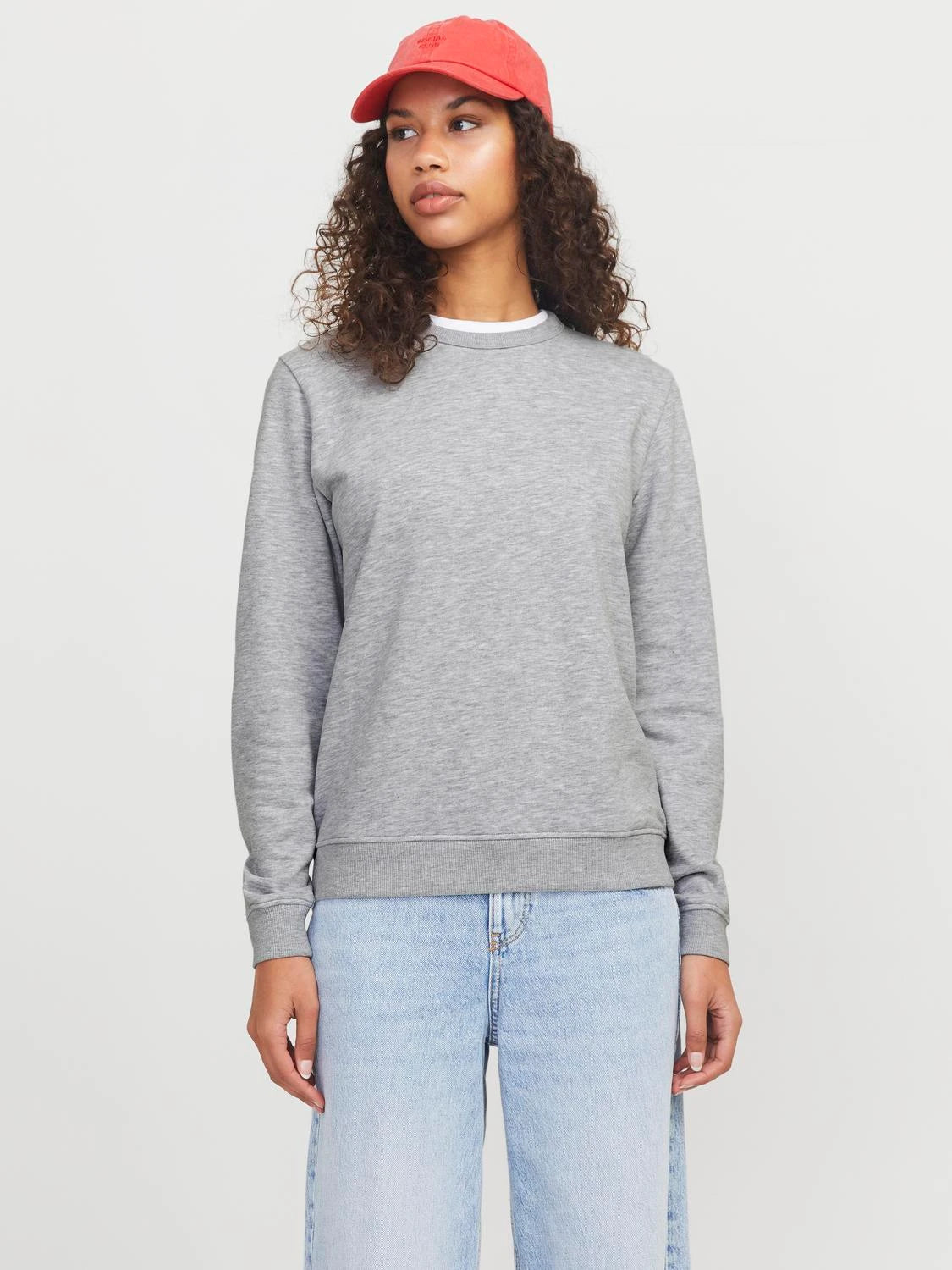 Cotton Solid Sweatshirt
