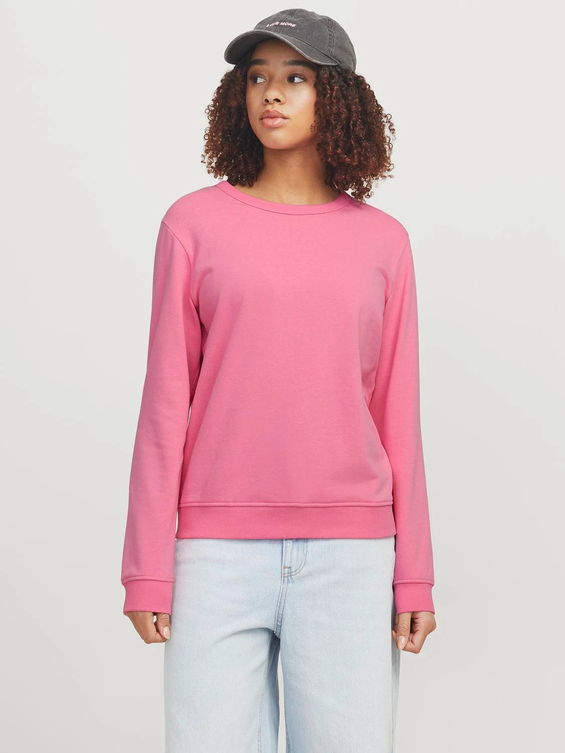 Cotton Solid Sweatshirt