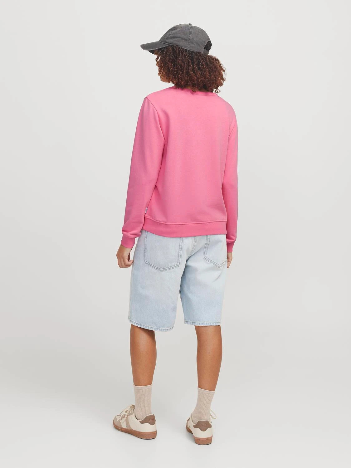 Cotton Solid Sweatshirt
