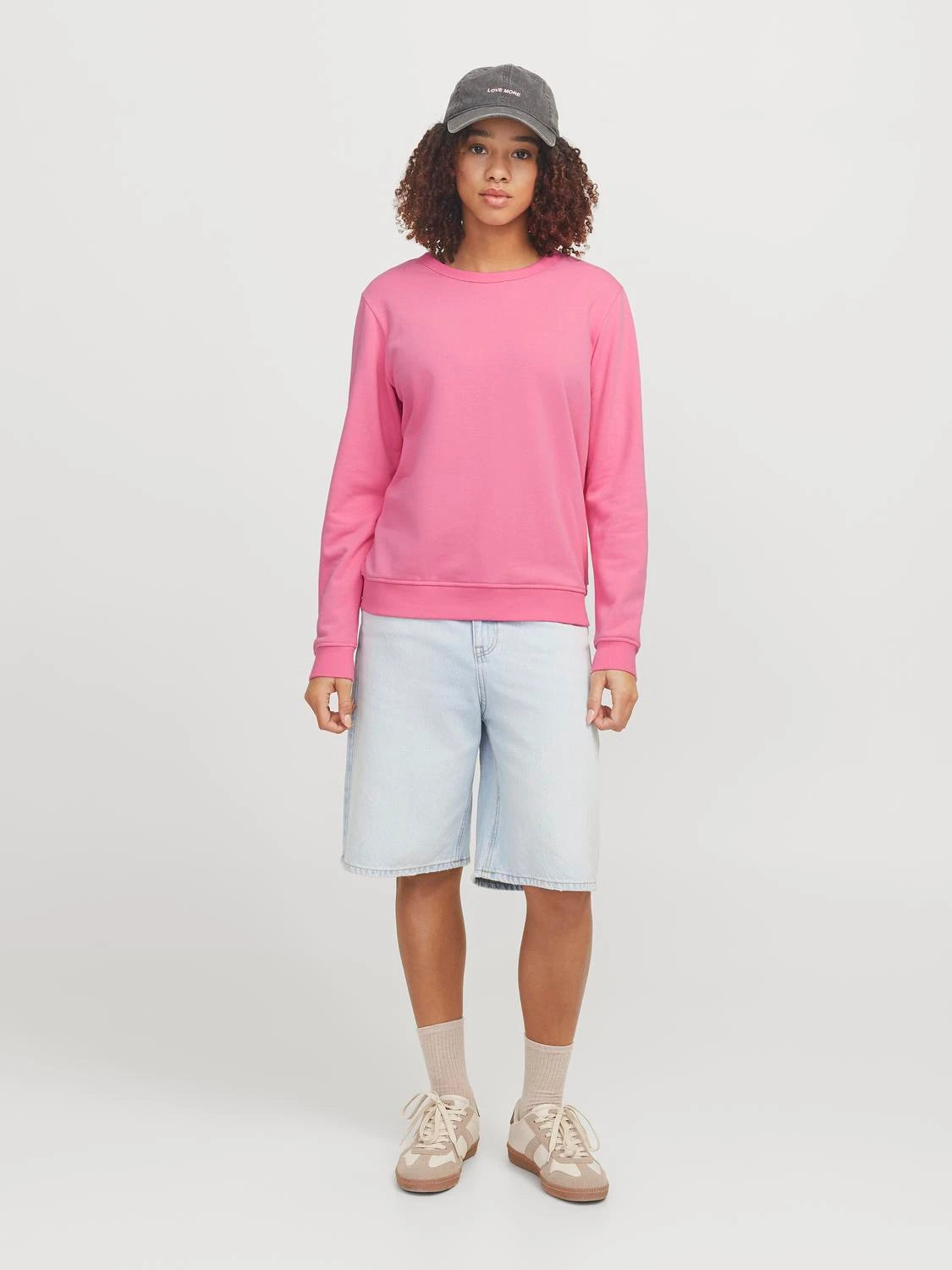Cotton Solid Sweatshirt