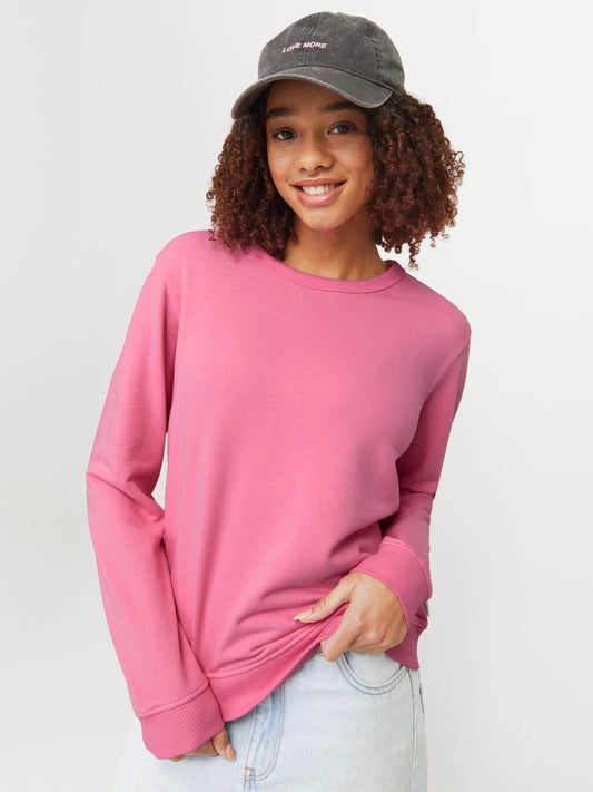 Cotton Solid Sweatshirt