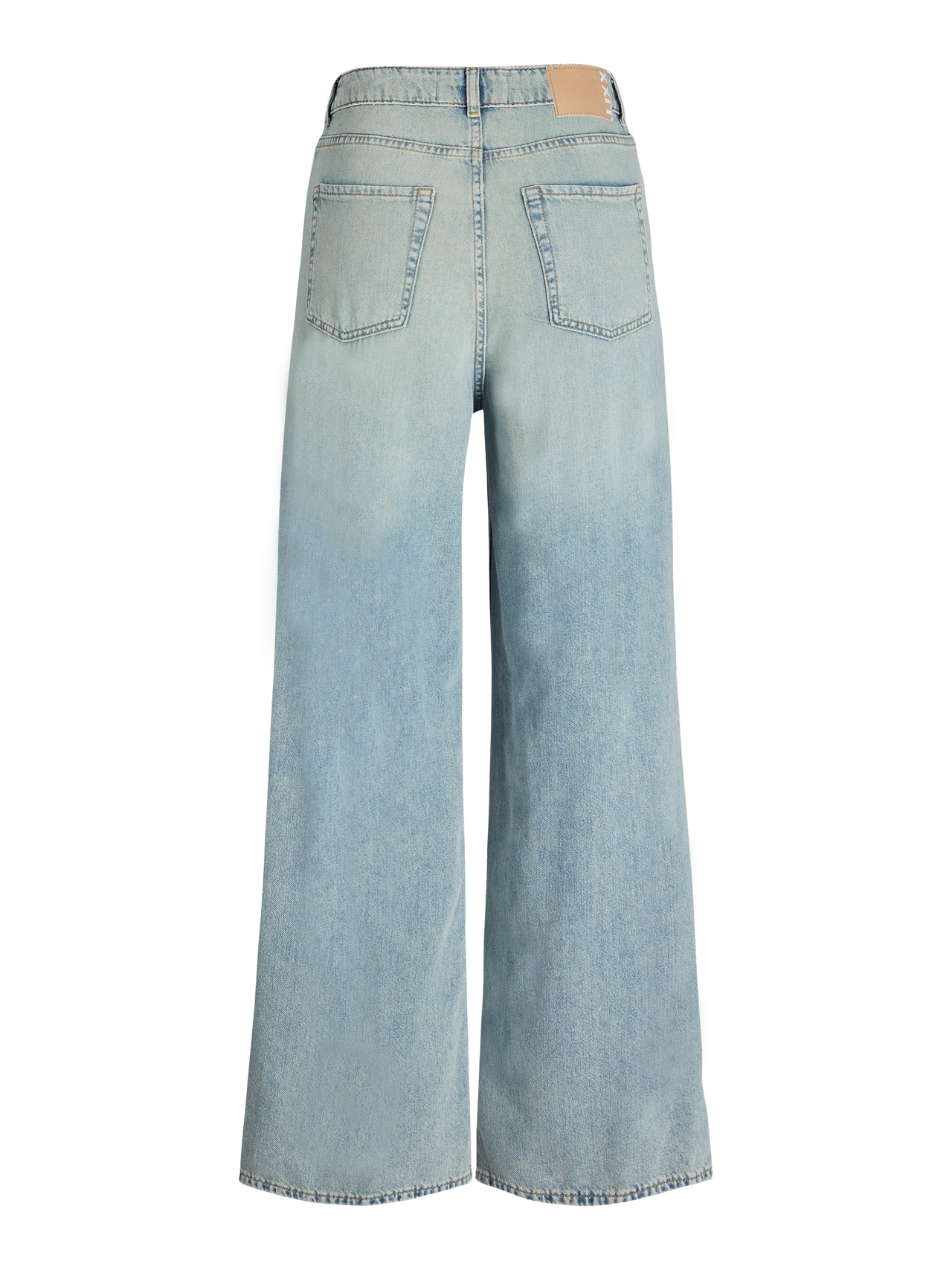 High Waist Wide Leg Light Jeans