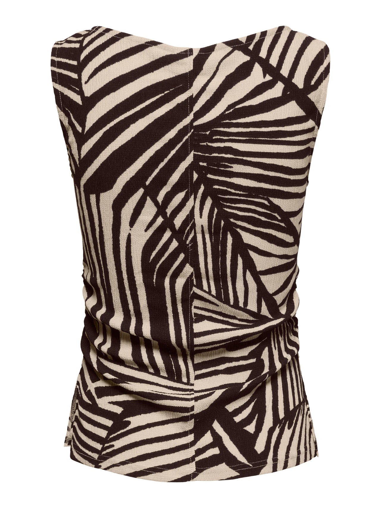Printed Sleeveless Top