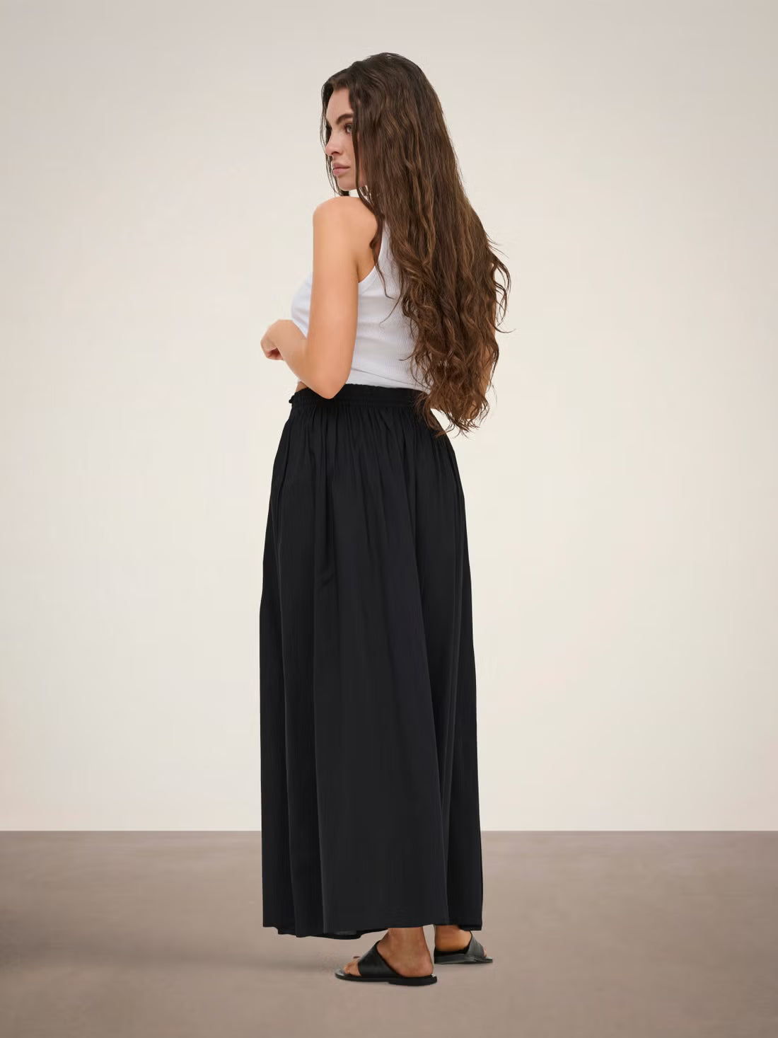 Cotton Maxi Skirt