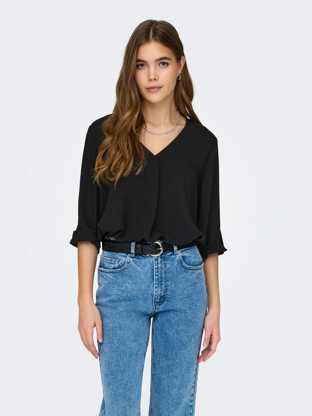 V-neck 3/4 Top