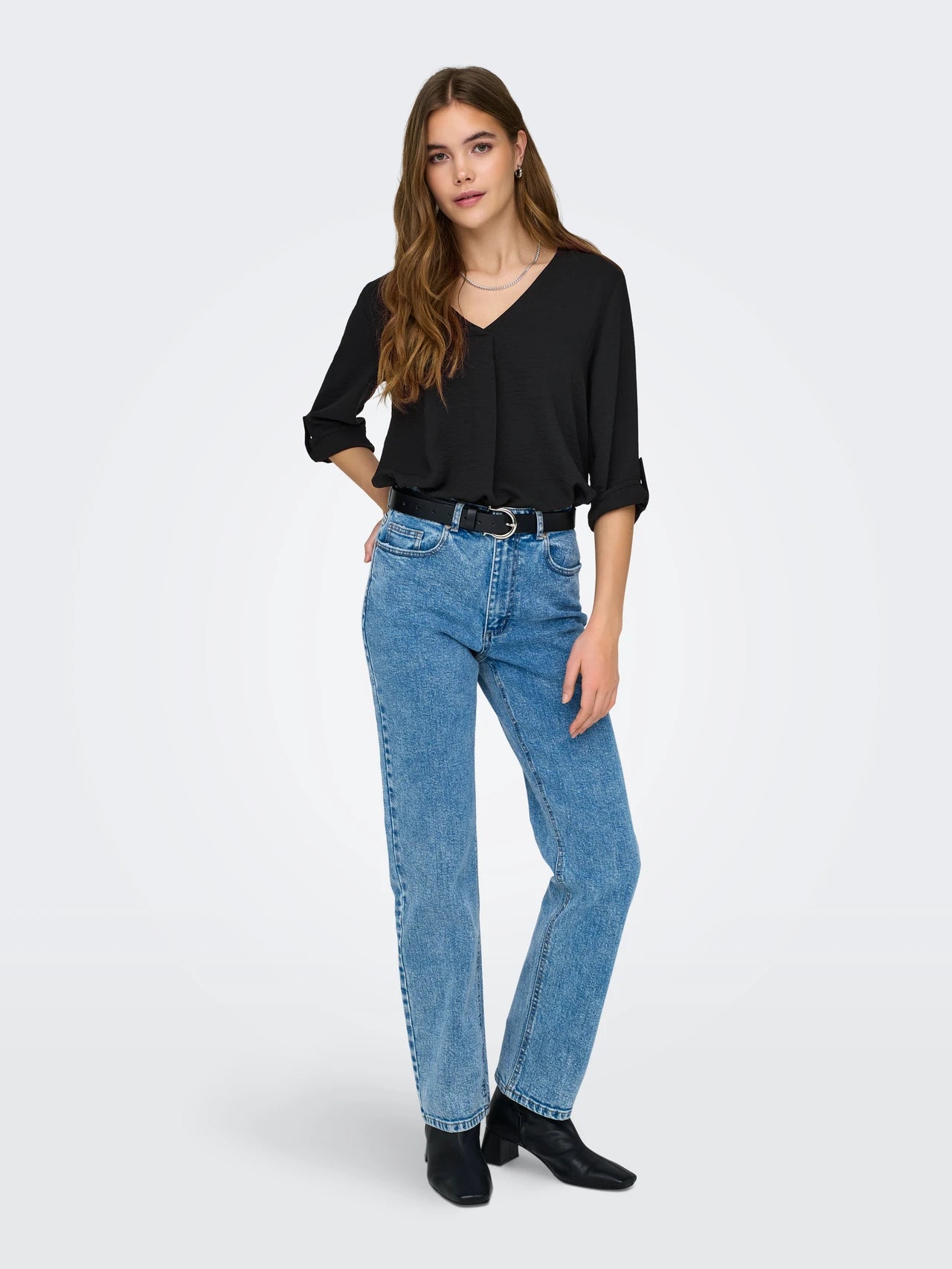 V-neck 3/4 Top