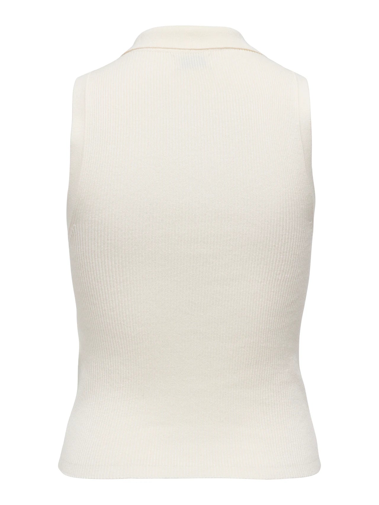 Knit Collar Top