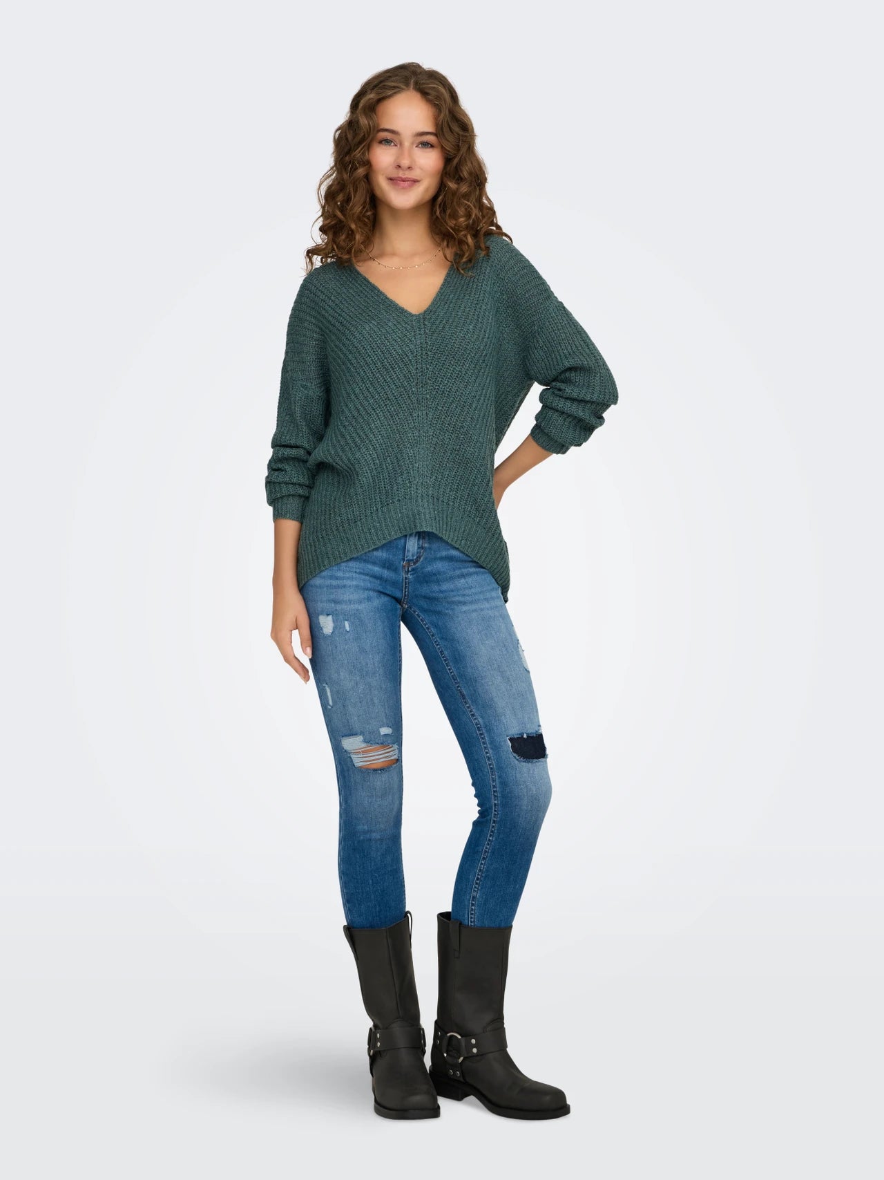 V-neck Sweater