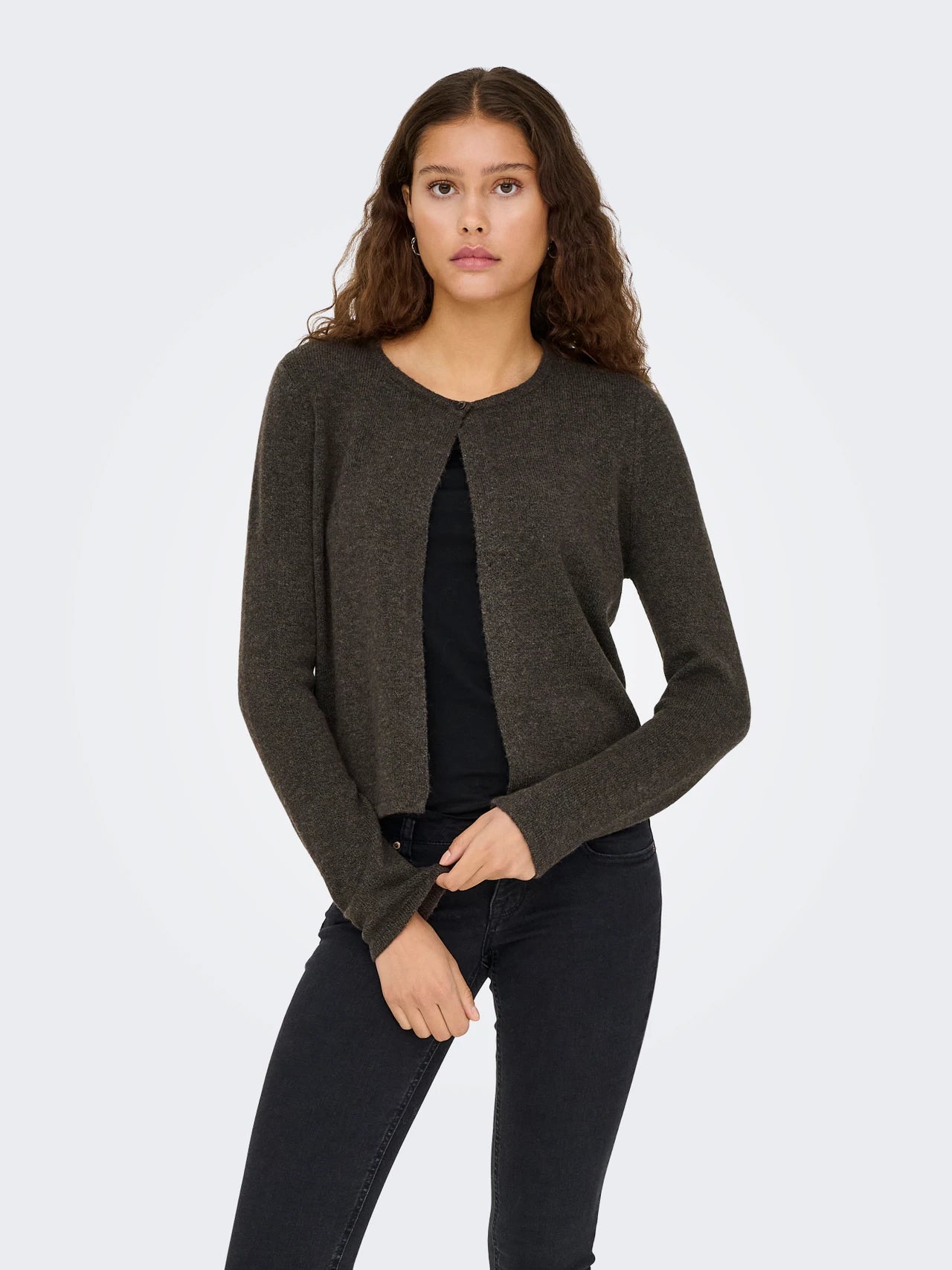 One Button Cardigan