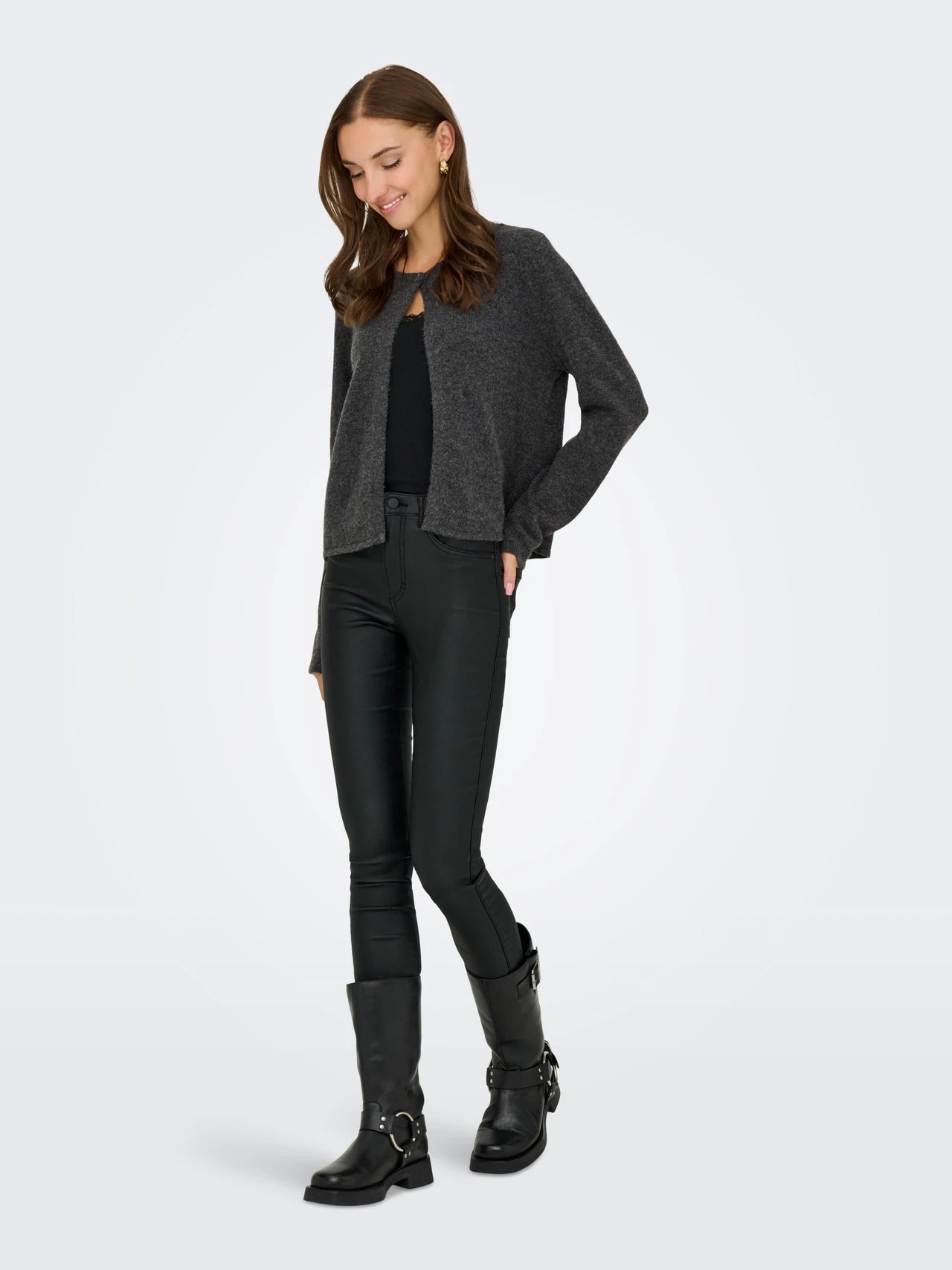 One Button Cardigan