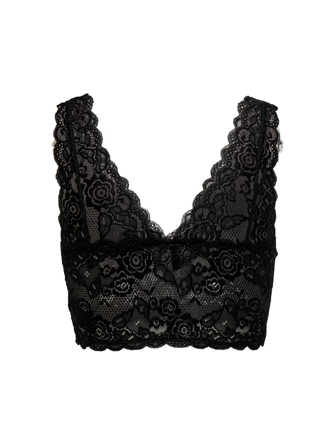 Chloe Lace Bra - Black