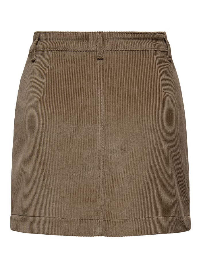Corduroy Mini Skirt
