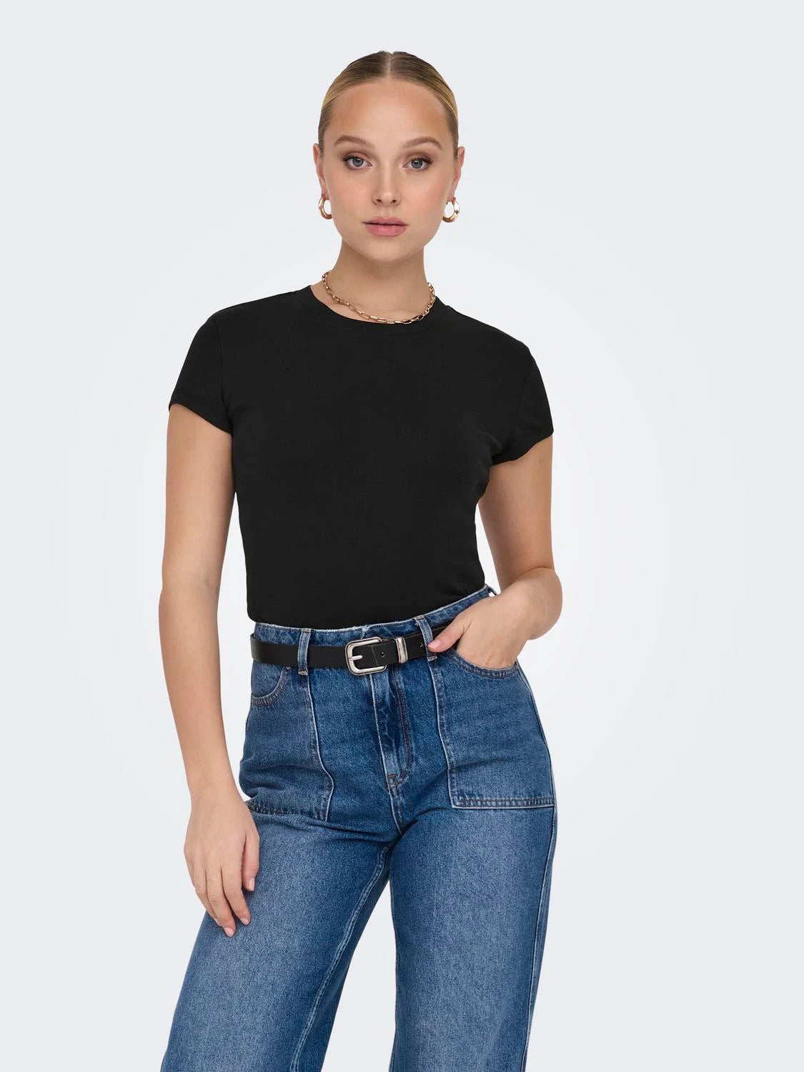 Cotton Fitted Tee