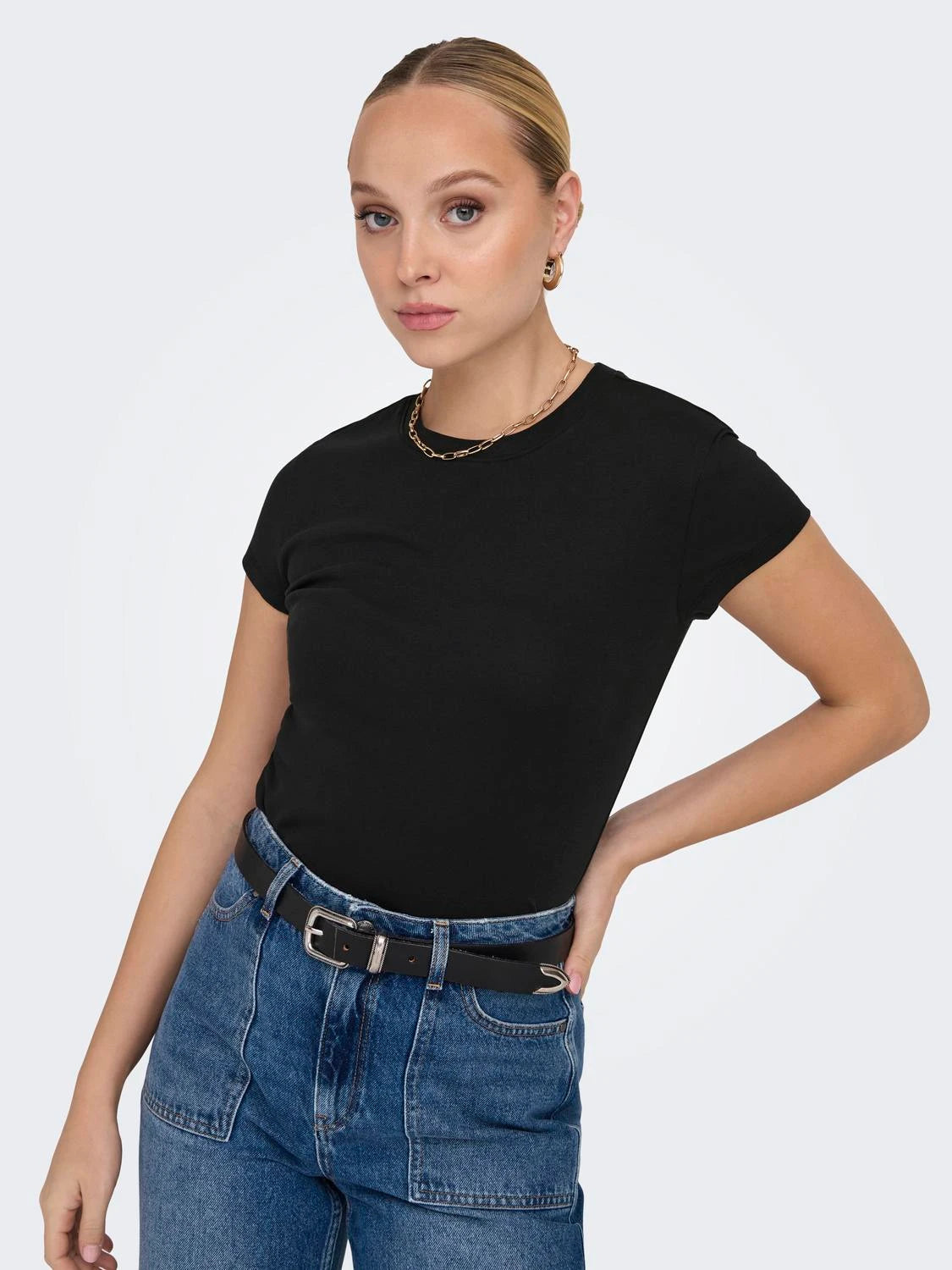 Cotton Fitted Tee