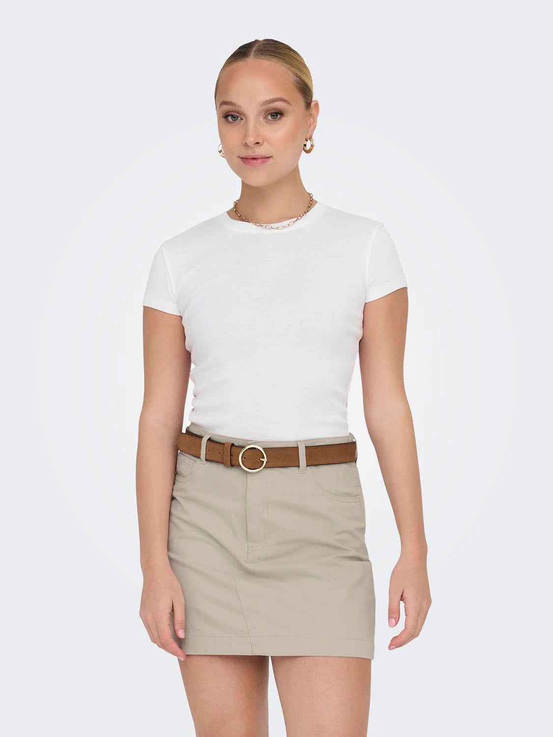 Cotton Fitted Tee