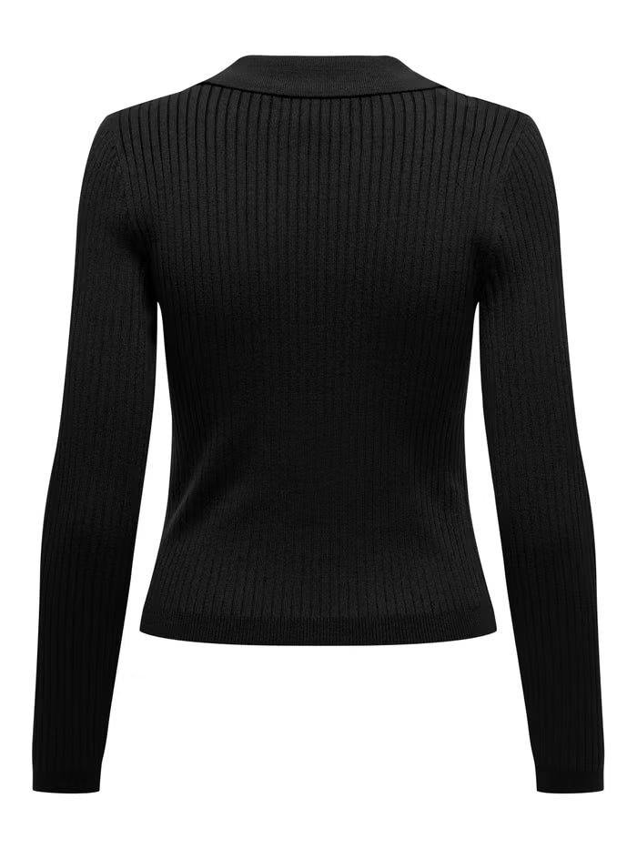 Knit Polo Top