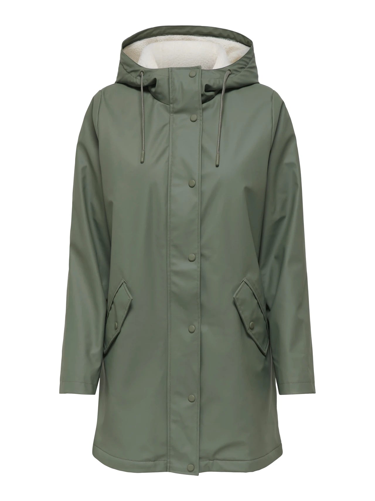 Sherpa Lined Rain Jacket