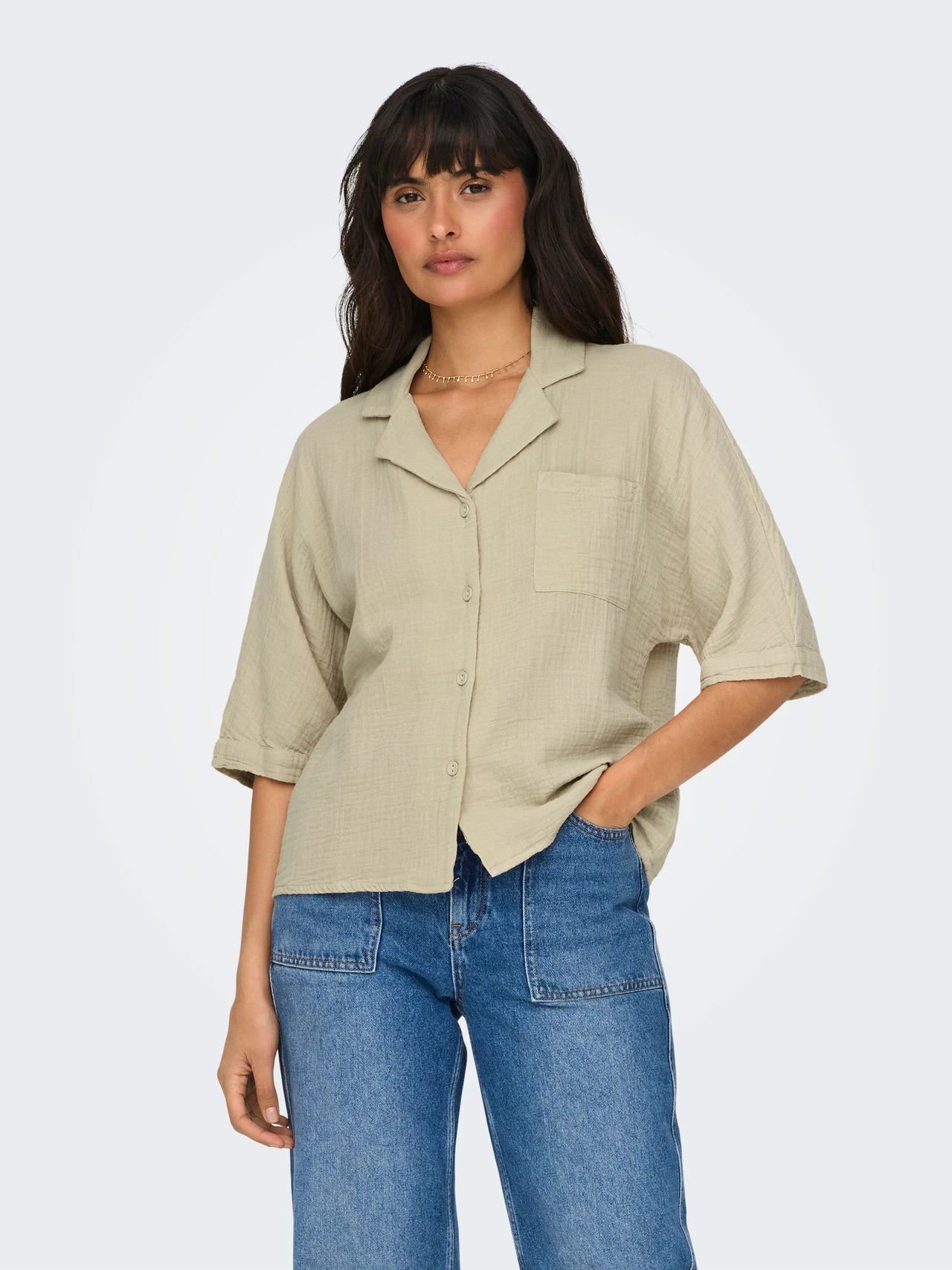 Organic Cotton Short Sleeved Shirt