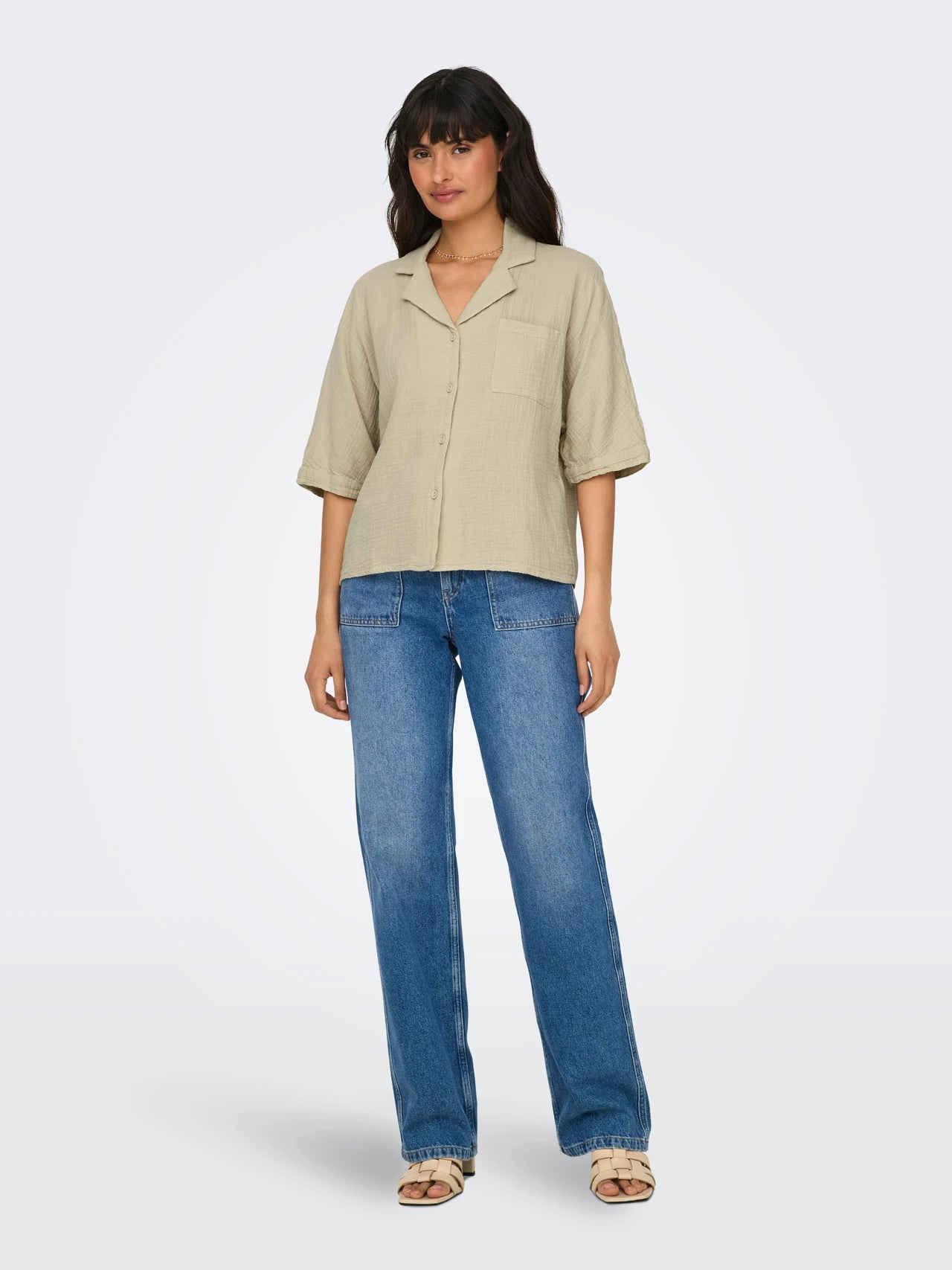Organic Cotton Short Sleeved Shirt