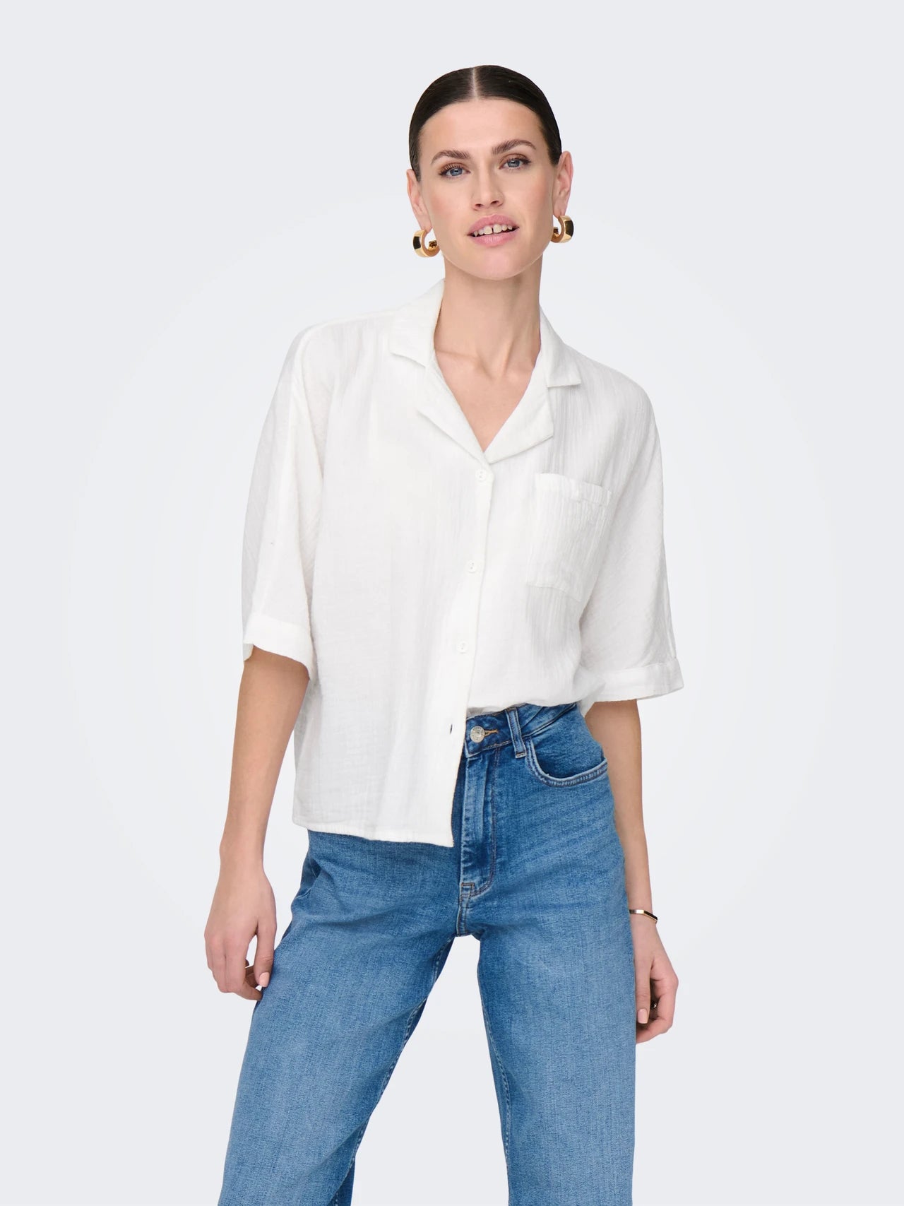 Organic Cotton Short Sleeved Shirt
