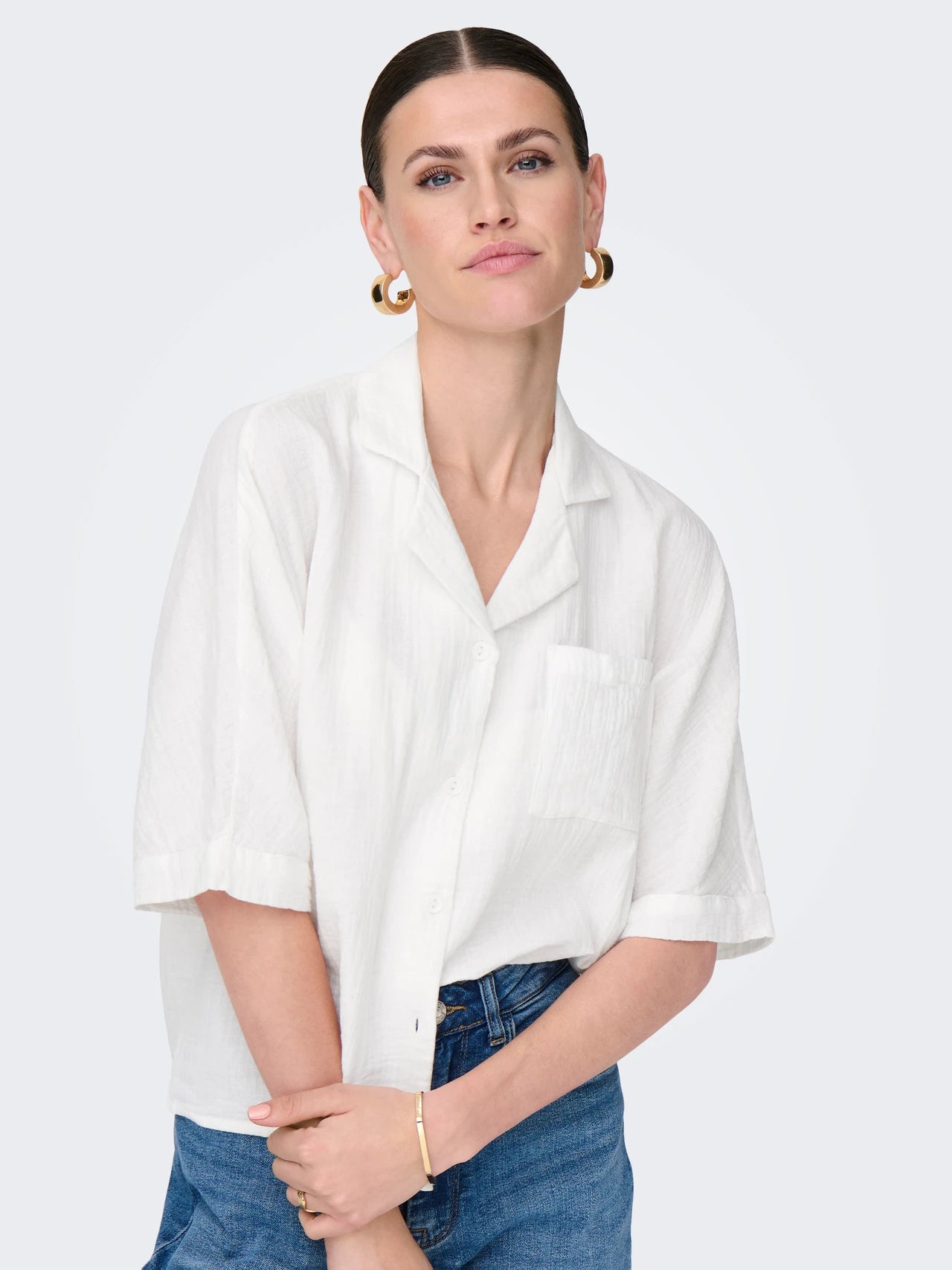 Organic Cotton Short Sleeved Shirt