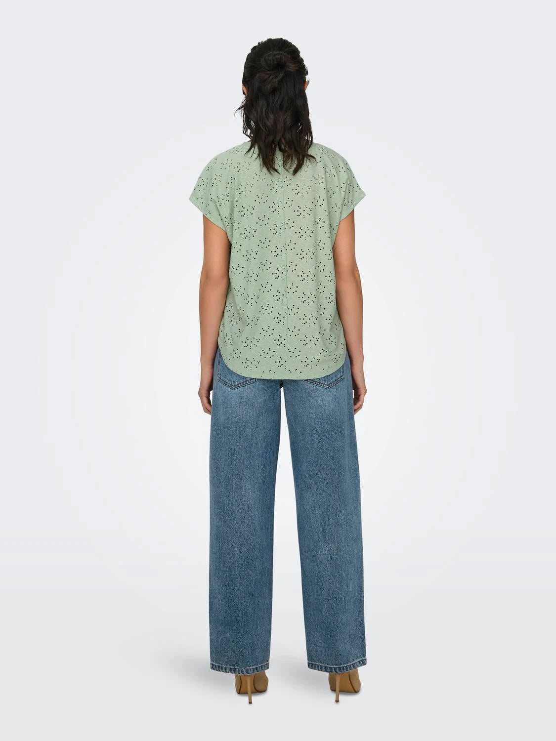 Eyelet Tee