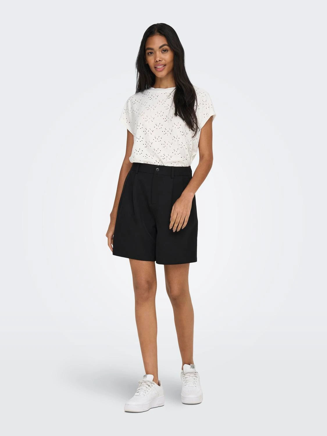 Eyelet Tee