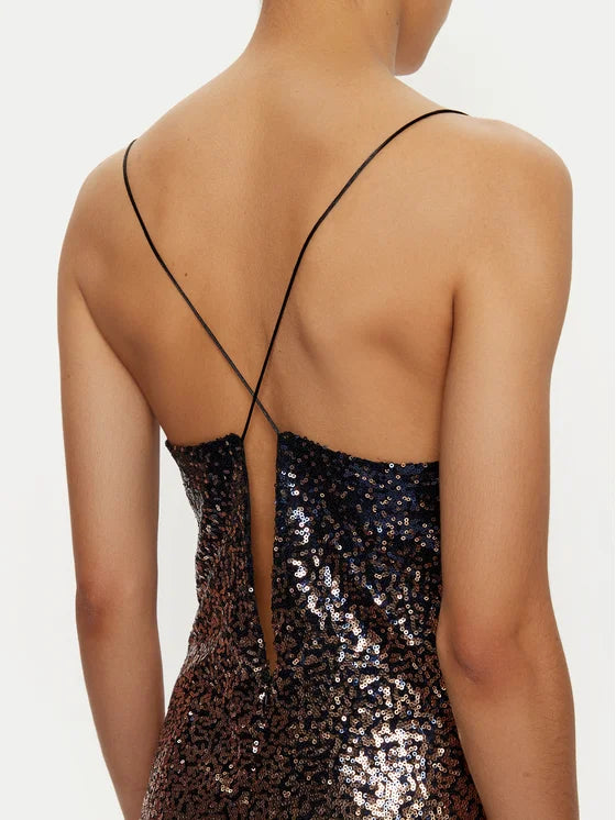 Ombre Sequin Dress