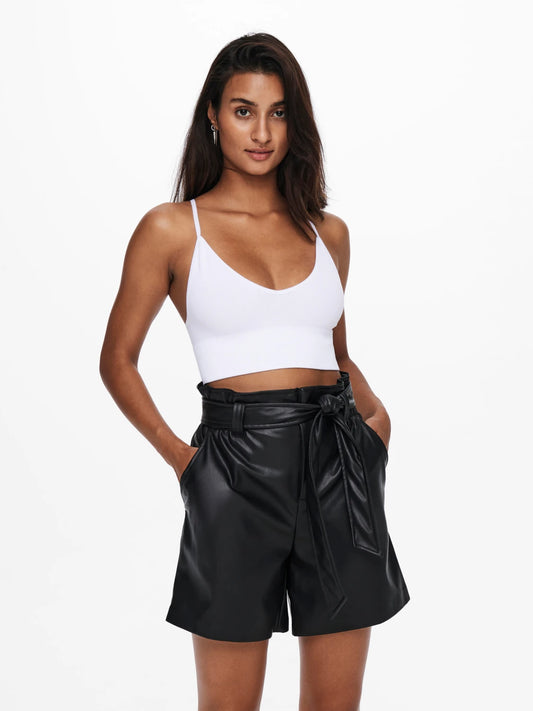 Vicky Ribbed Seamless V-Neck top