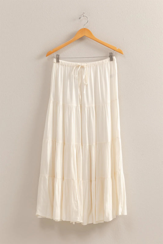 Tiered Maxi Skirt